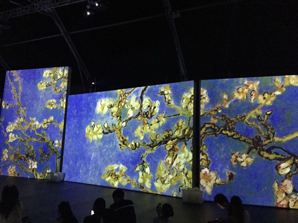 上海新天地一一梵高画展