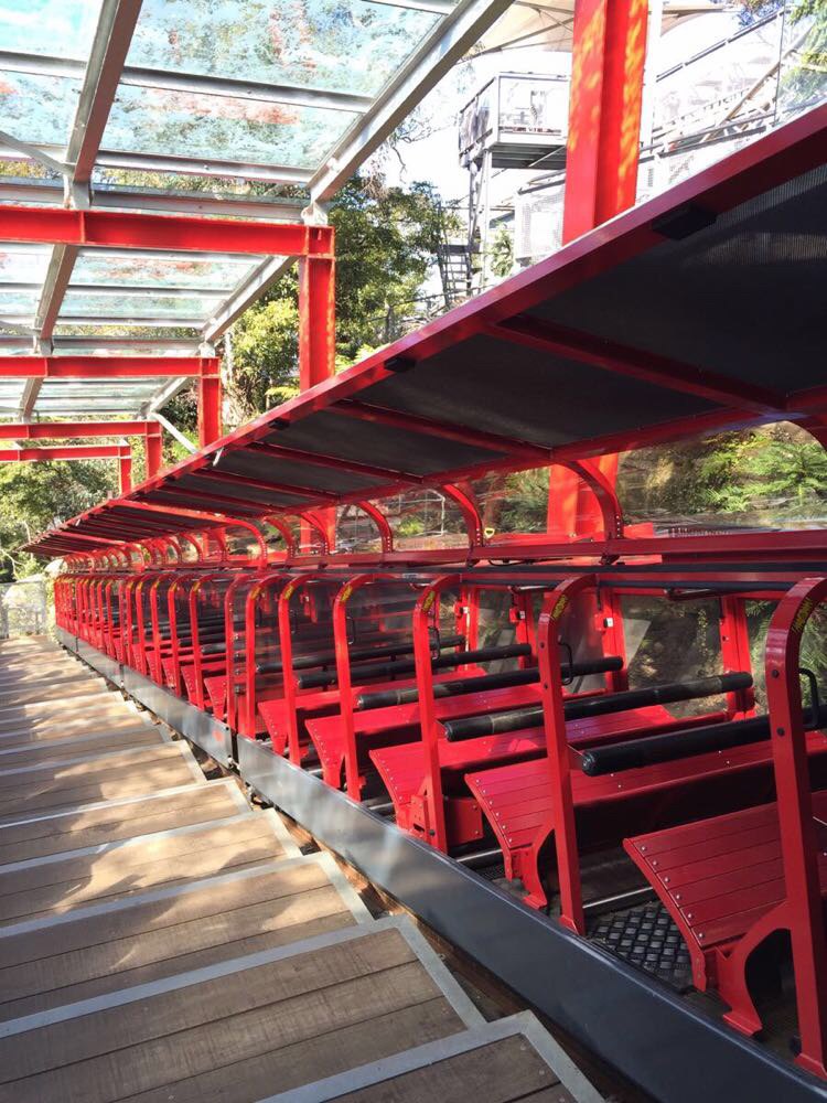 蓝山国家公园缆车游览记