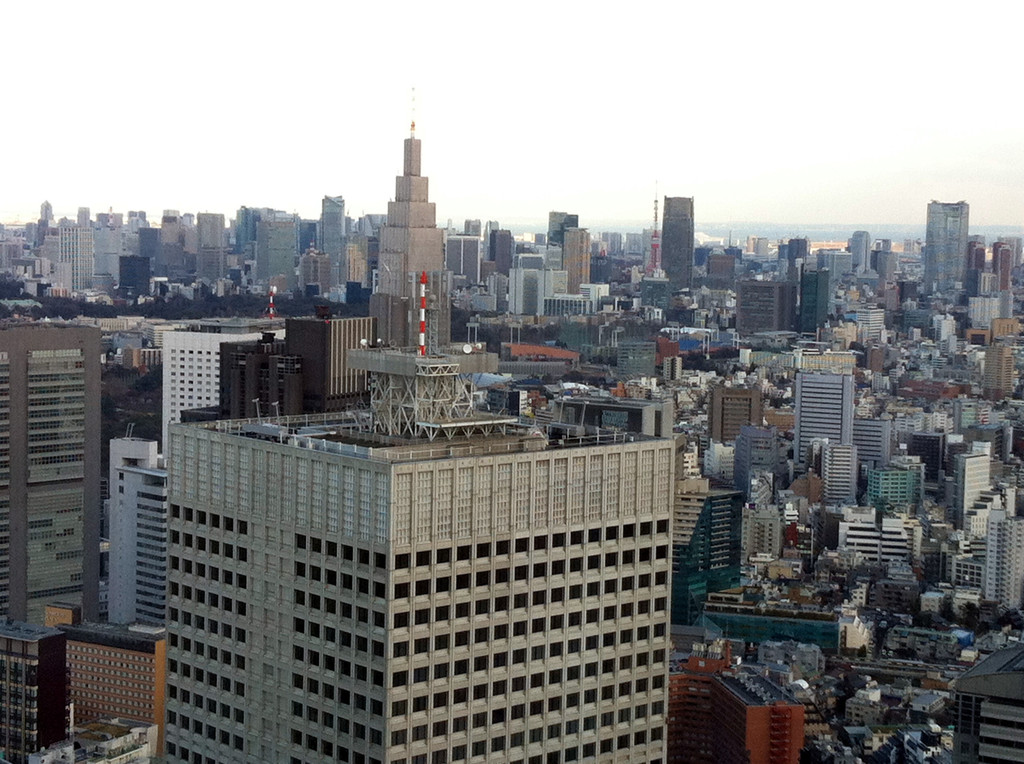 新宿旅游地标之一新宿都厅