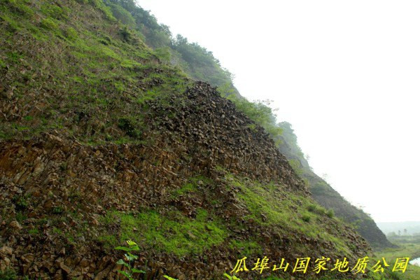 瓜埠山国家地质公园火山喷发造奇观 南京六合自由行