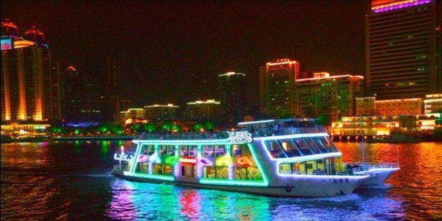 珠江夜游大沙头码头(金航游轮)