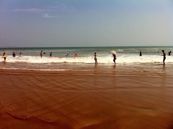 黄岛金沙滩图片