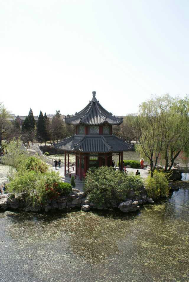 【携程攻略】保定古莲花池适合家庭亲子旅游吗,古莲花池家庭亲子景点