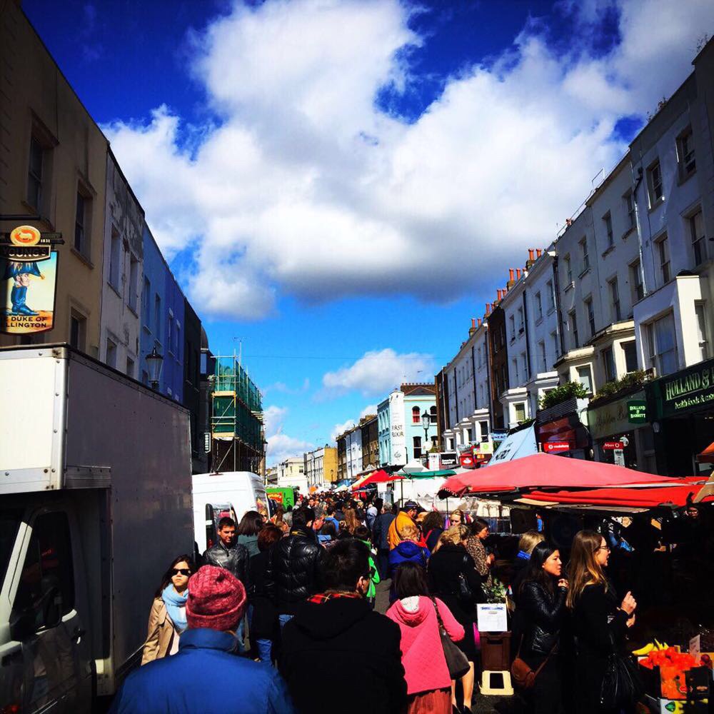 诺丁山notting hill周末市场portobello market