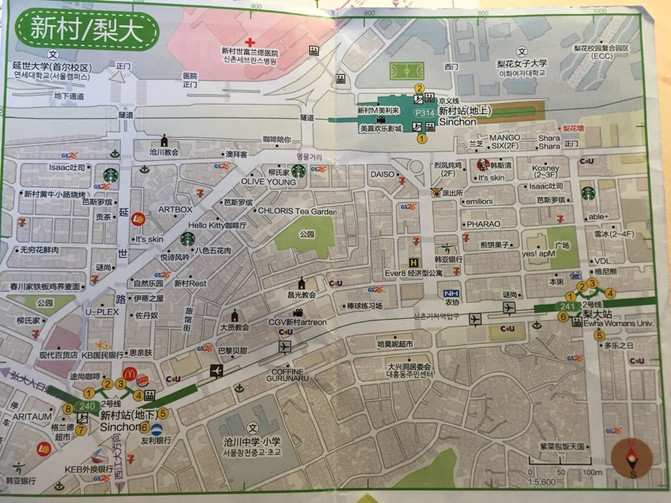 12月23-1月1韩国首尔游记 主要是分享一些地图韩语餐馆