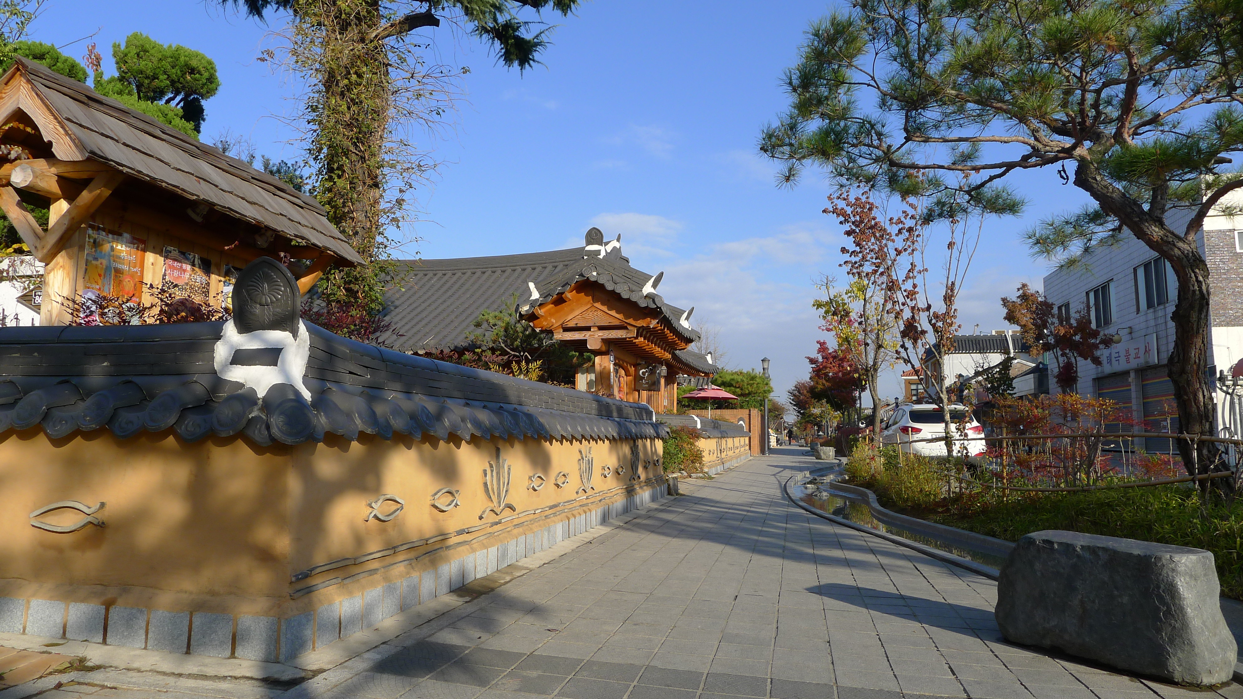 第3天 2013-11-20 全州韩屋村 到全州已经是晚上了,放下行李漫步在