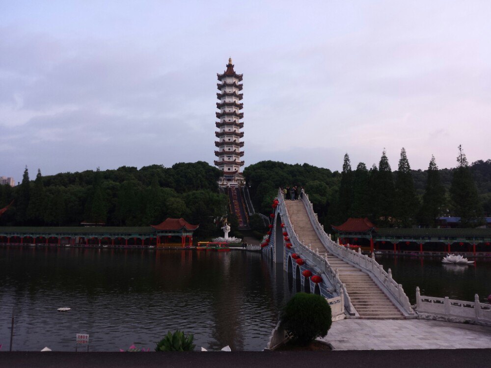 【携程攻略】鄂州莲花山景点,去了好多地方的莲花山