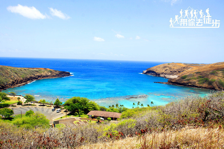 夏威夷欧胡岛恐龙湾石桥徒步 hanauma bay rock bridge(图)