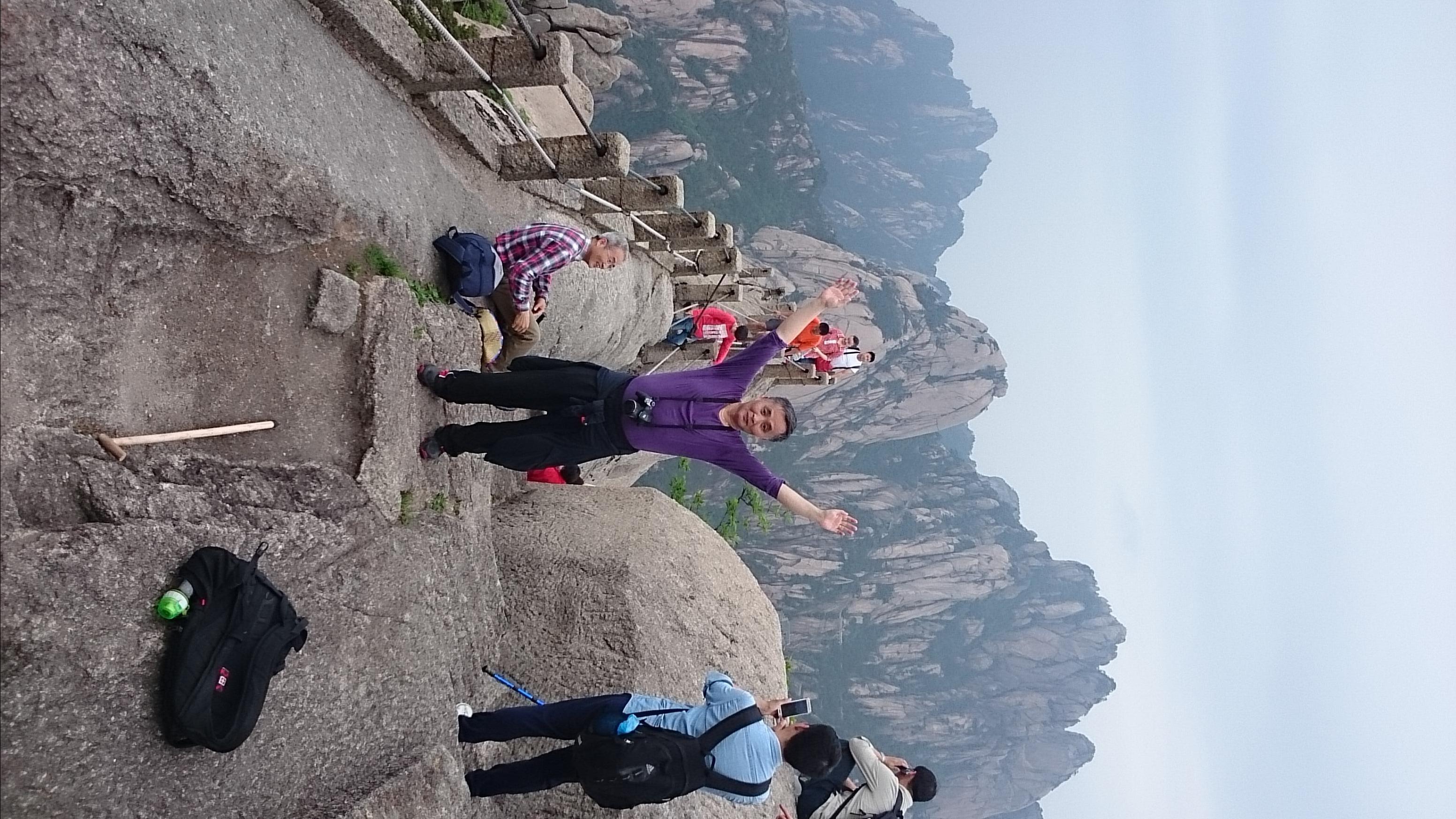 我征服了黄山-天都峰,证明了我未老. - 黄山风景区