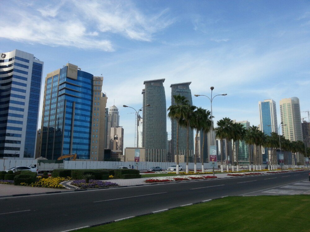 多哈滨海路doha corniche