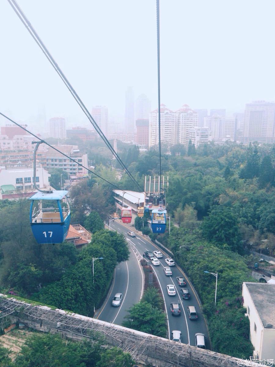 钟鼓索道旅游景点攻略图