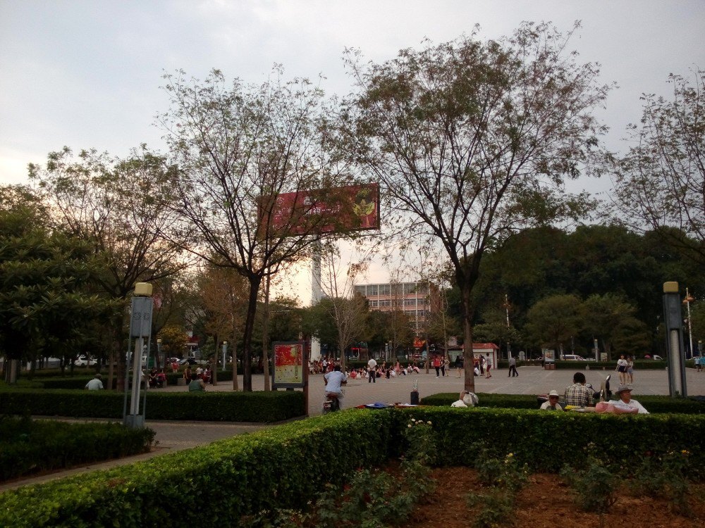 【携程攻略】洛阳牡丹广场景点,这里是洛阳的一个地标,涧西区的中心.