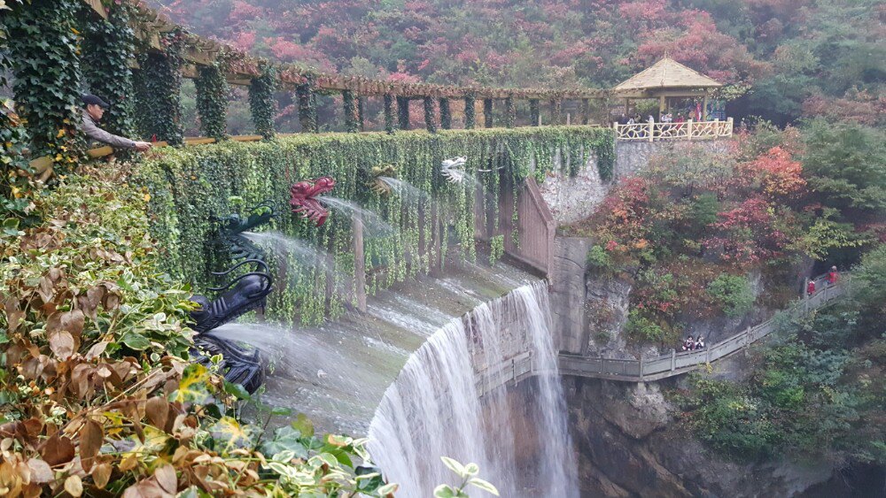 五龙河风景区旅游景点攻略图