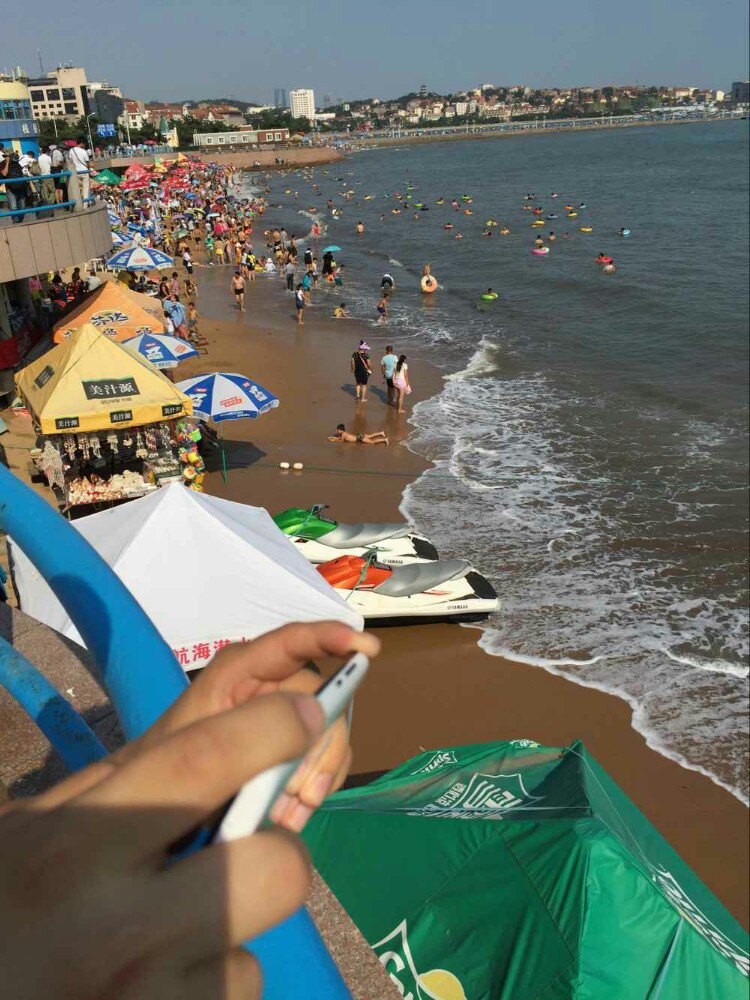 【携程攻略】青岛第三海水浴场好玩吗,青岛第三海水样