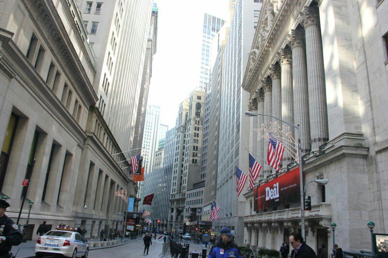【携程攻略】纽约州纽约证券交易所景点,在华尔街上