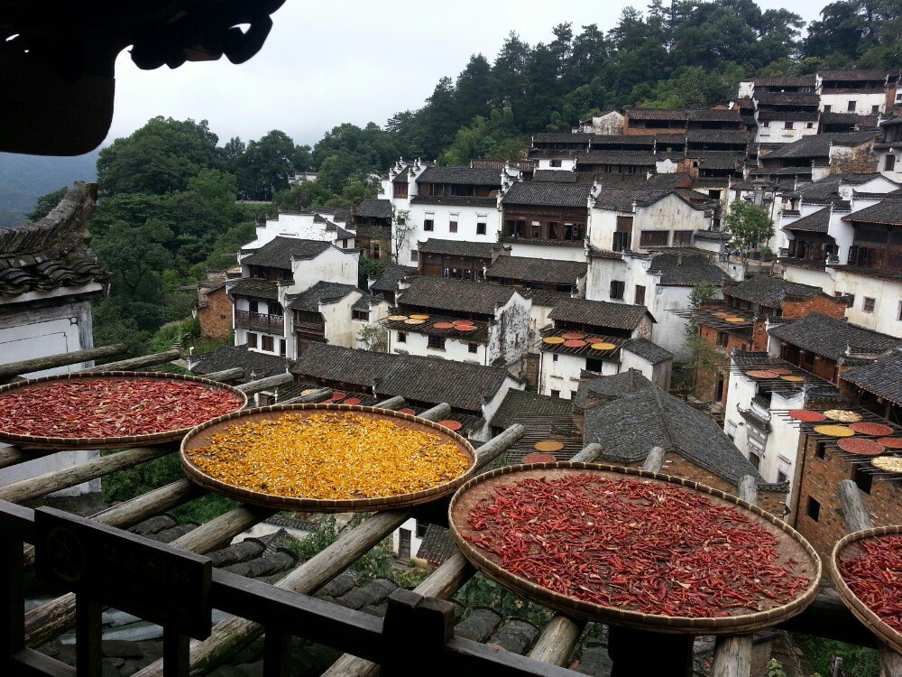 婺源篁岭旅游景点攻略图