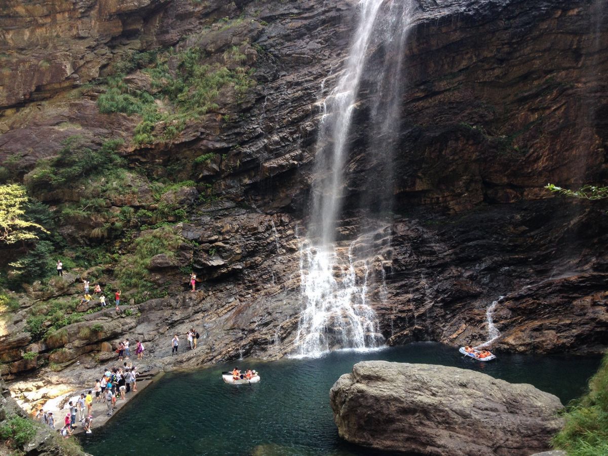 【携程攻略】庐山风景区三叠泉适合朋友出游旅游吗,三叠泉朋友出游