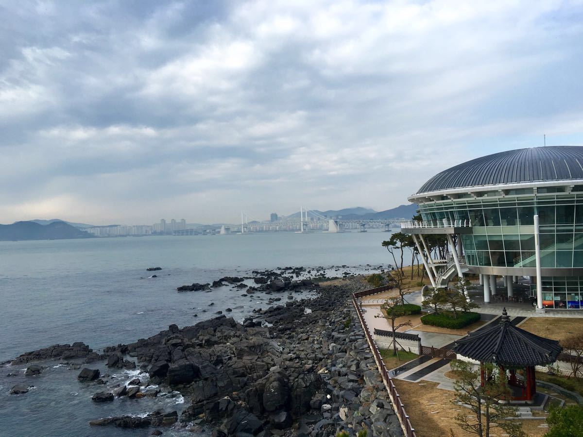 【携程攻略】釜山海云台海水浴场景点,来这里玩一定要去一家叫67