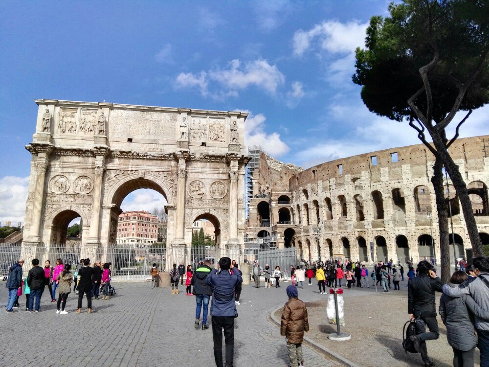 罗马斗兽场旅游景点攻略图