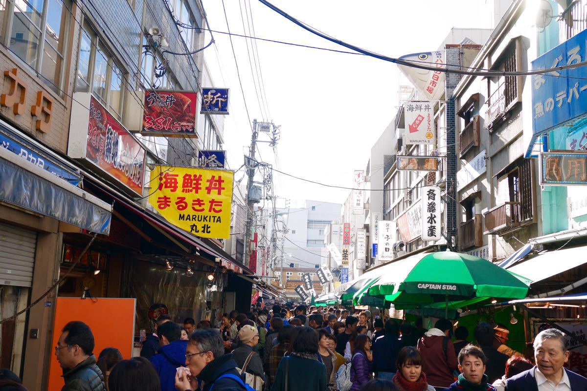 【携程攻略】东京筑地市场景点,最大的海鲜市场,来的早的话还能看到