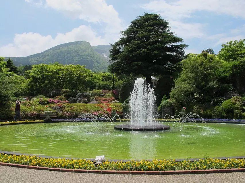 箱根强罗公园旅游景点攻略图