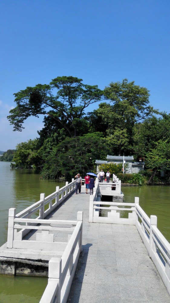 惠州西湖旅游景点攻略图