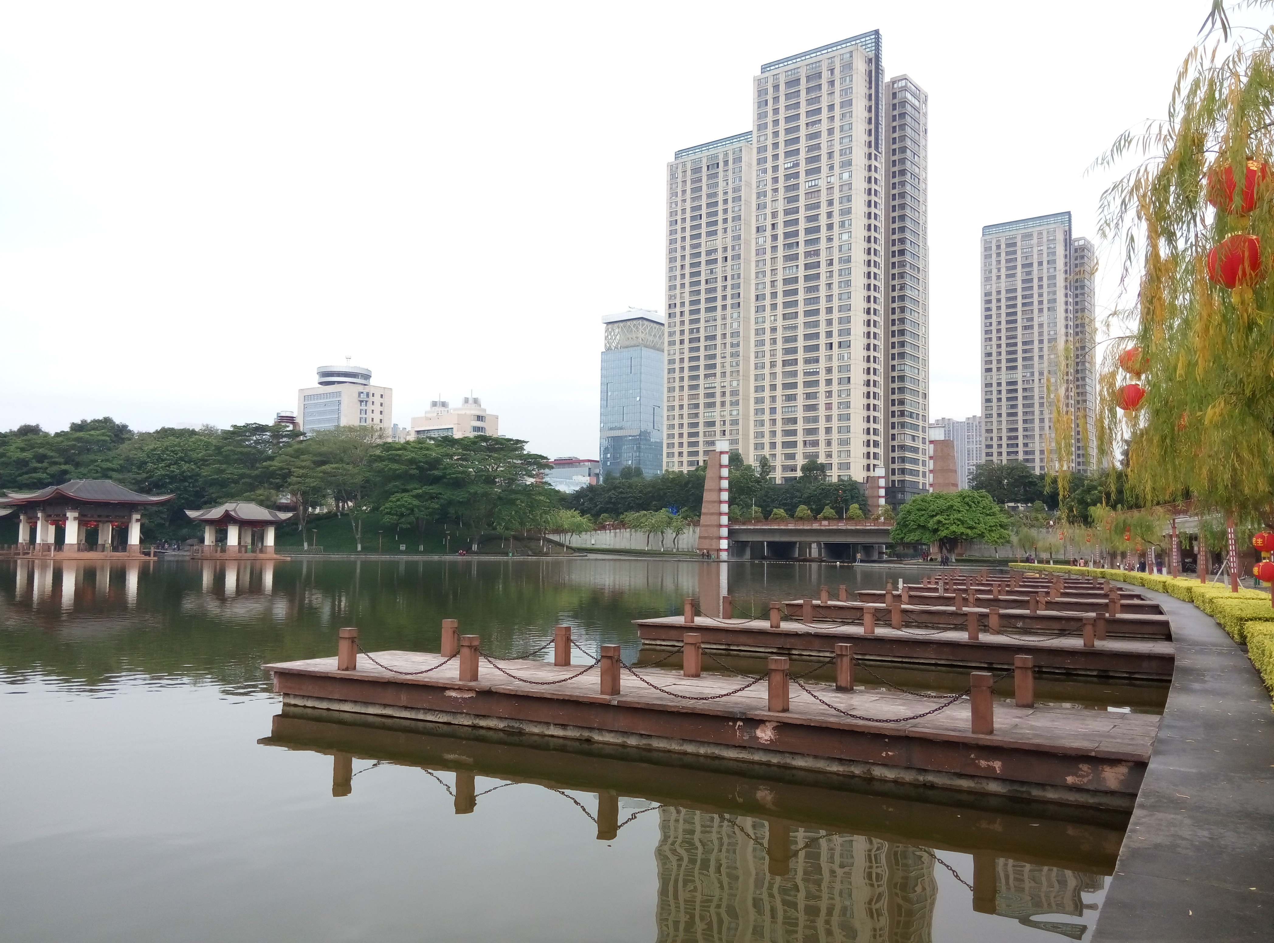 【携程攻略】佛山千灯湖公园景点,千灯湖公园位于佛山