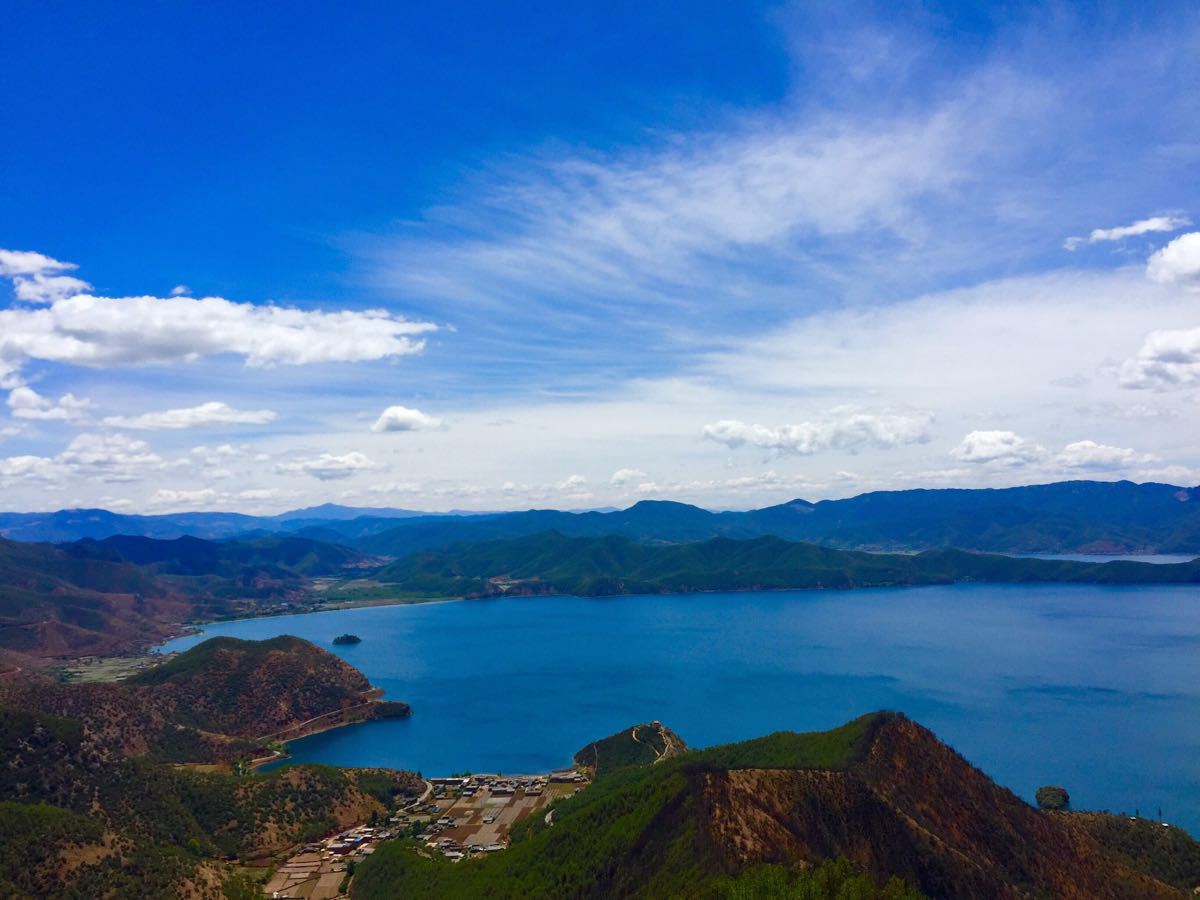 泸沽湖观景台