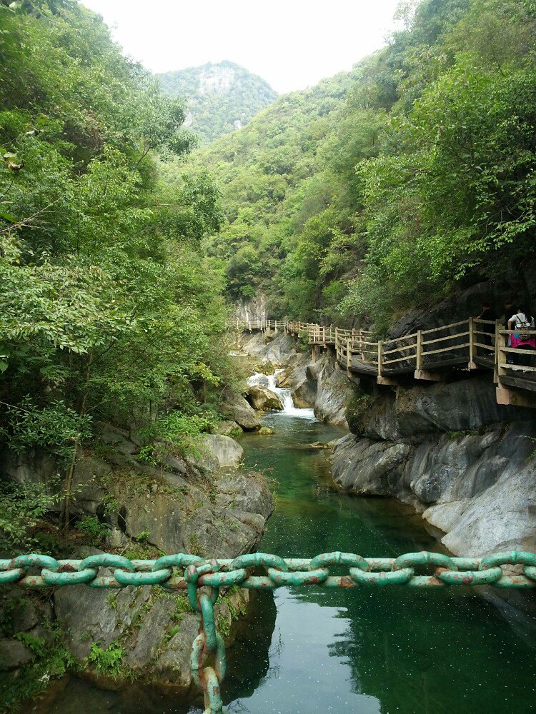 【携程攻略】郧西五龙河风景区景点,门票25元,路好走