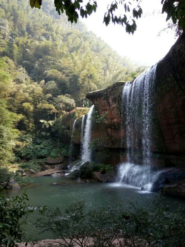 四洞沟景区旅游景点攻略图