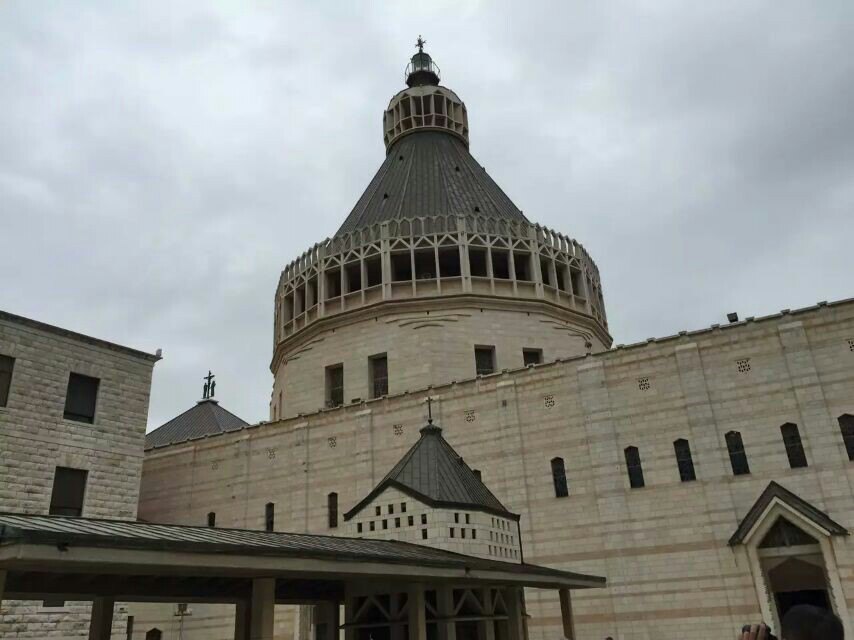 天使报喜大教堂basilicaoftheannunciation 拿撒勒是基督教圣城之一