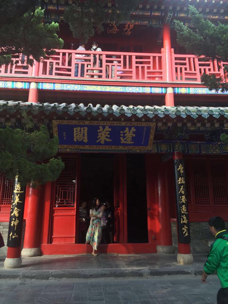                   蓬莱阁主阁,两