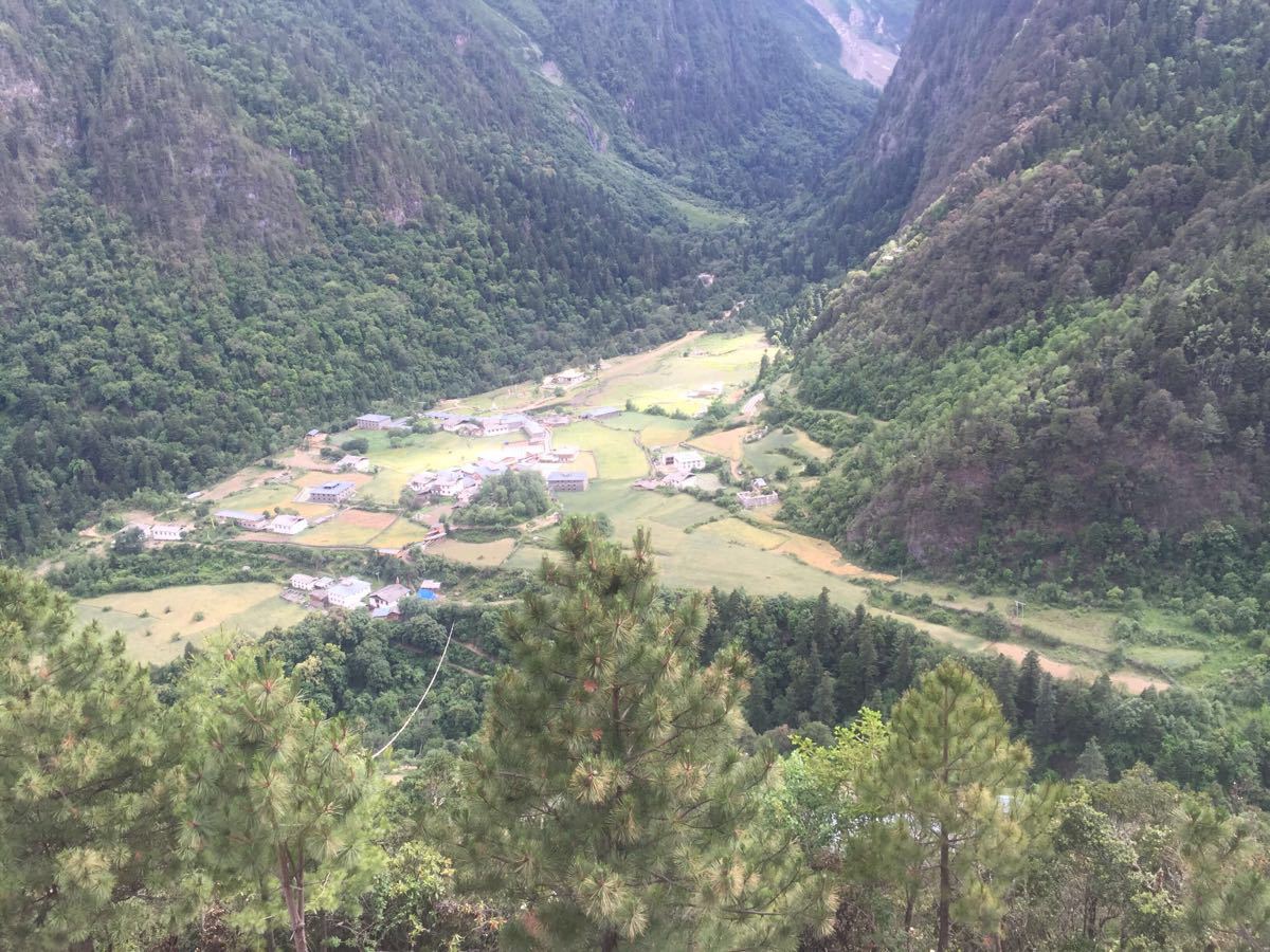 雨崩村旅游景点攻略图