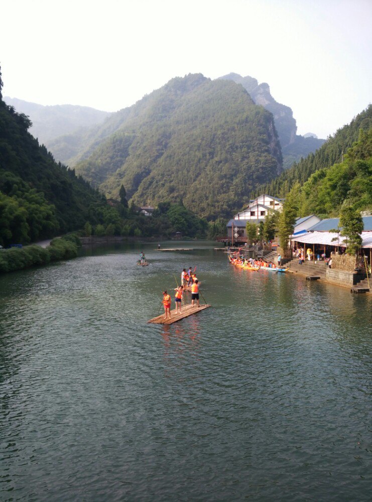 【携程攻略】秭归三峡竹海景点,竹海空气清新,满眼,从