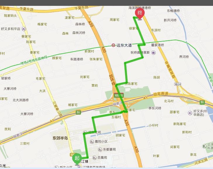 上海浦东机场晨阳路店#您好我想问酒店到最近的地铁站怎么走