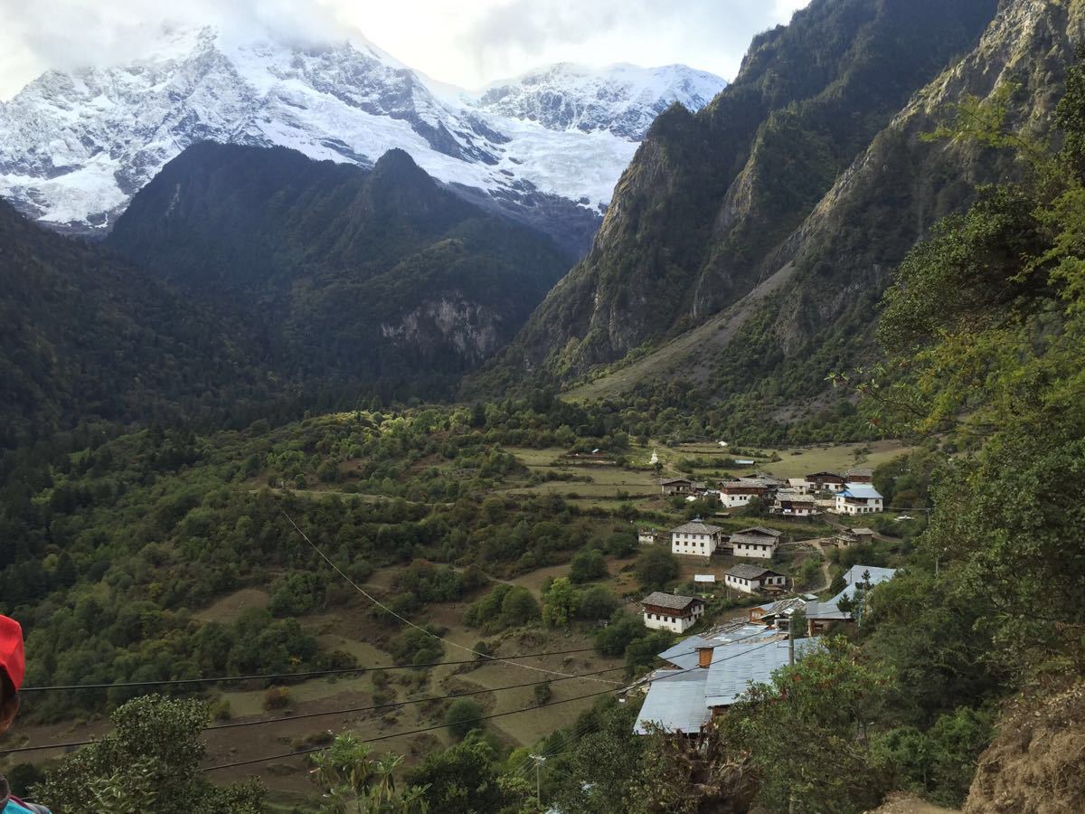 雨崩村旅游景点攻略图