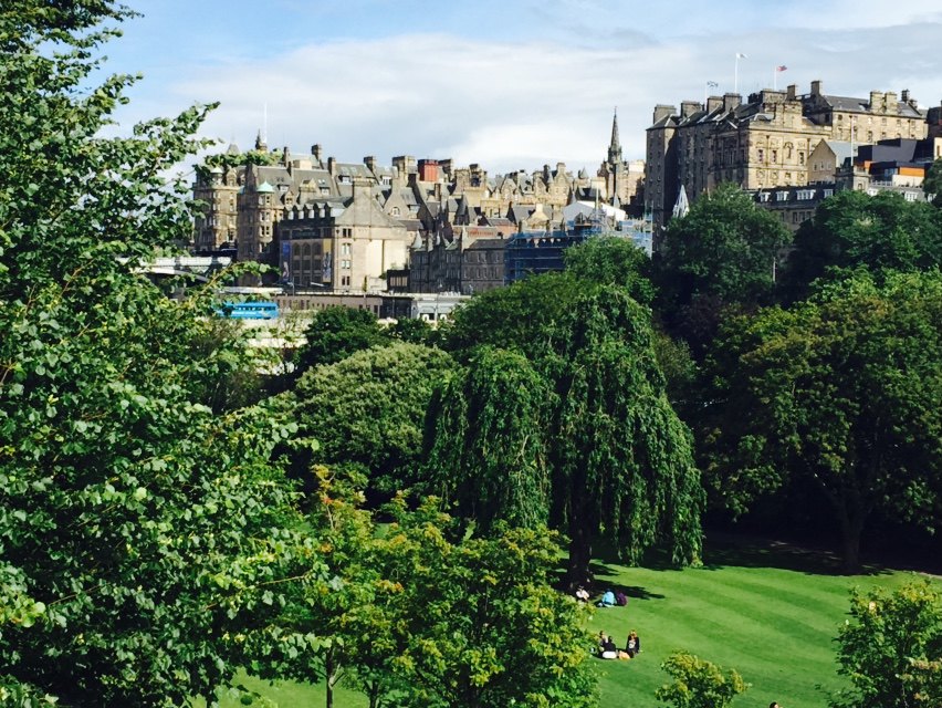 王子街花园princes street gardens