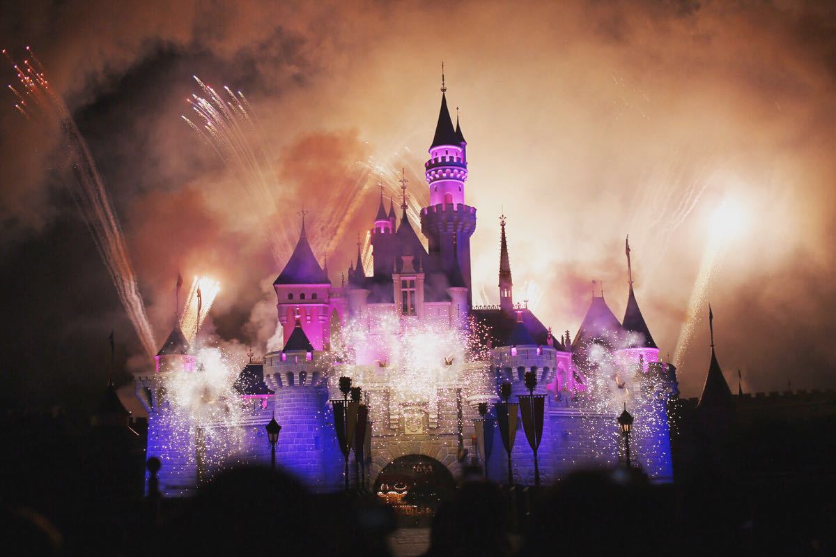 迪士尼乐园板报