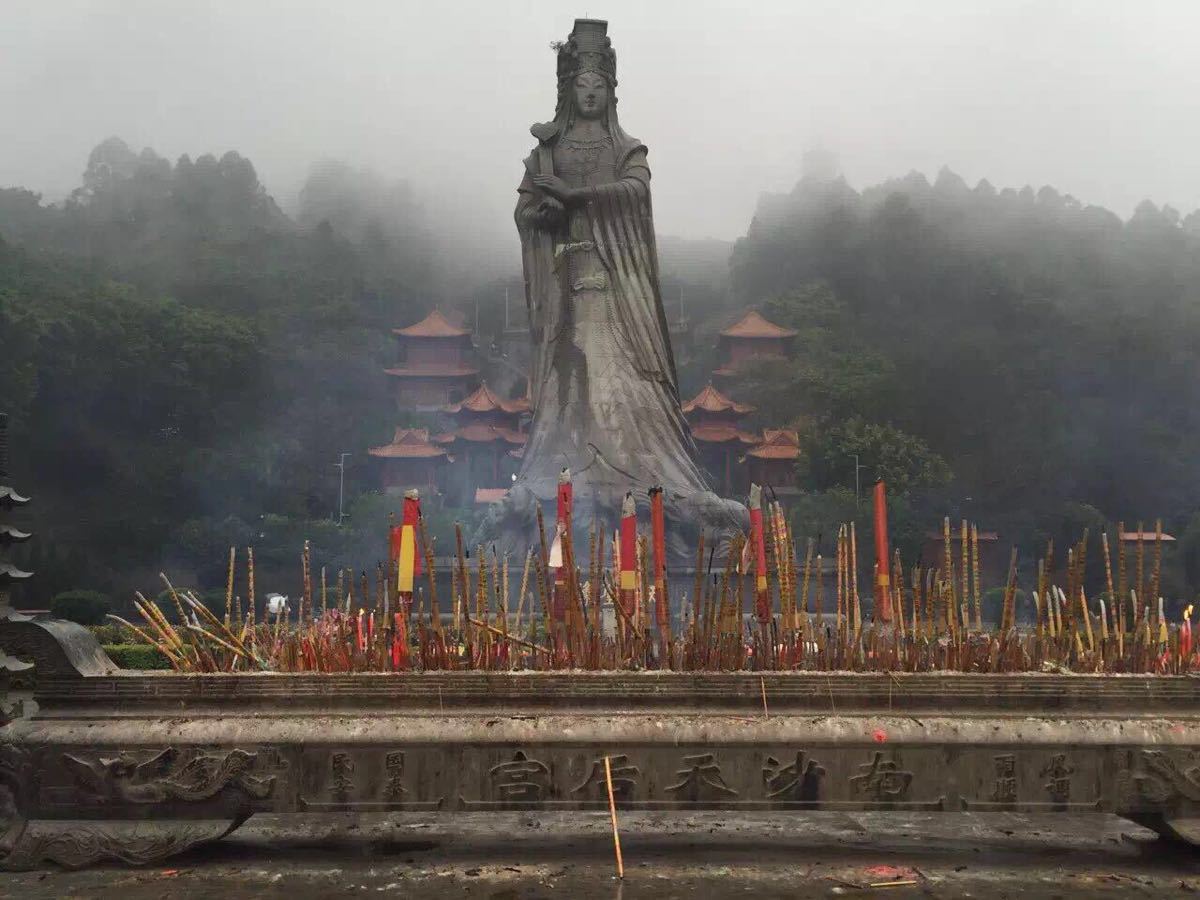 南沙天后宫旅游景点攻略图