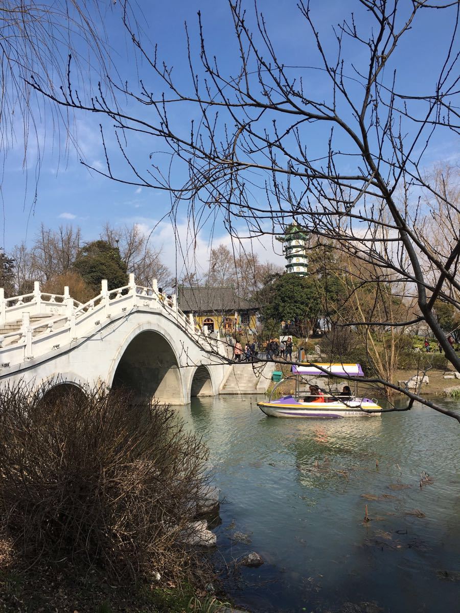 【携程攻略】南京玄武湖景点,玄武湖,还是挺大的,由五