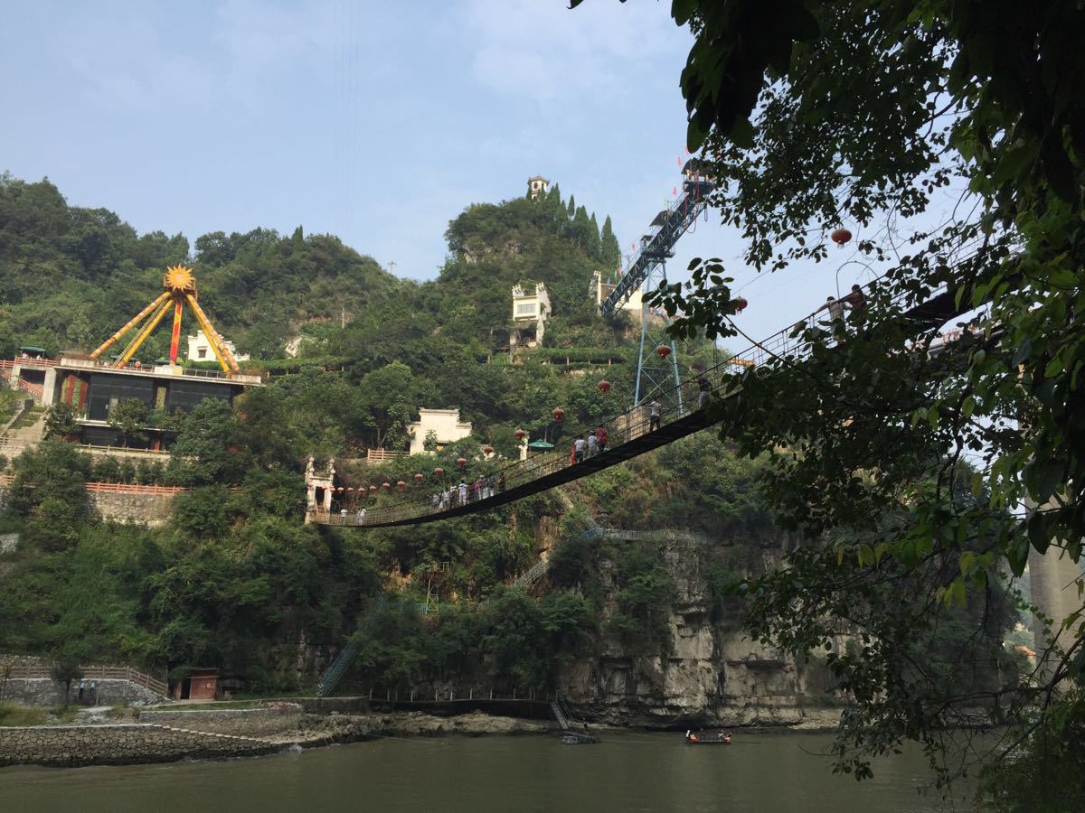 西陵峡风景区旅游景点攻略图