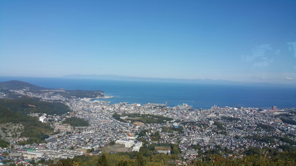 【携程攻略】小樽天狗山景点,这么漂亮的景点竟然是免费的,站在山上