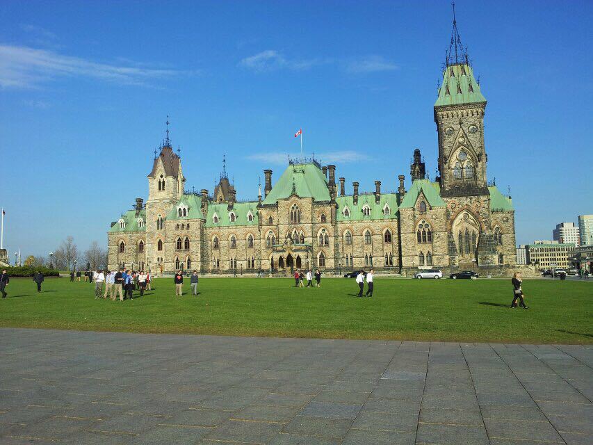 加拿大国会parliament hill