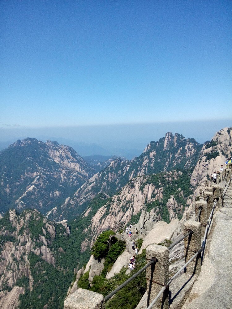 【携程攻略】黄山风景区天都峰适合家庭亲子旅游吗,峰