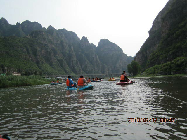 十渡龙湖湾漂流旅游景点攻略图