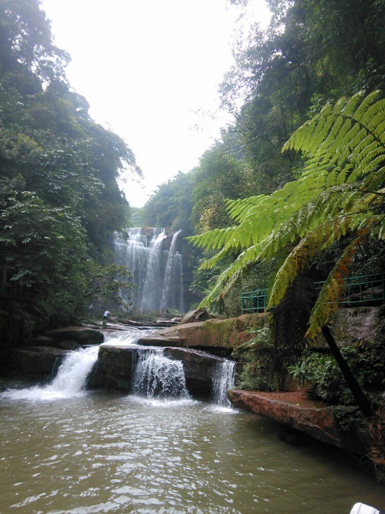 四洞沟景区旅游景点攻略图