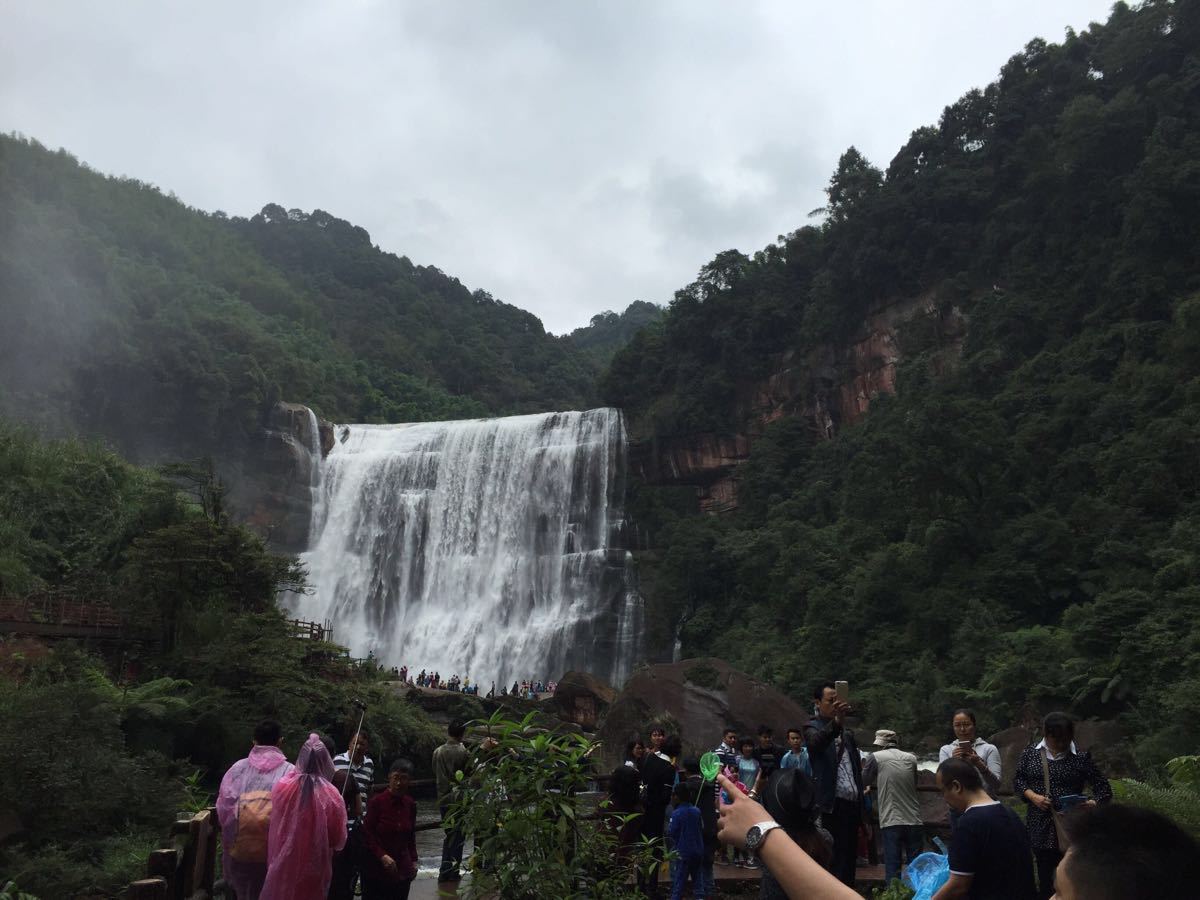 赤水丹霞旅游区·大瀑布旅游景点攻略图