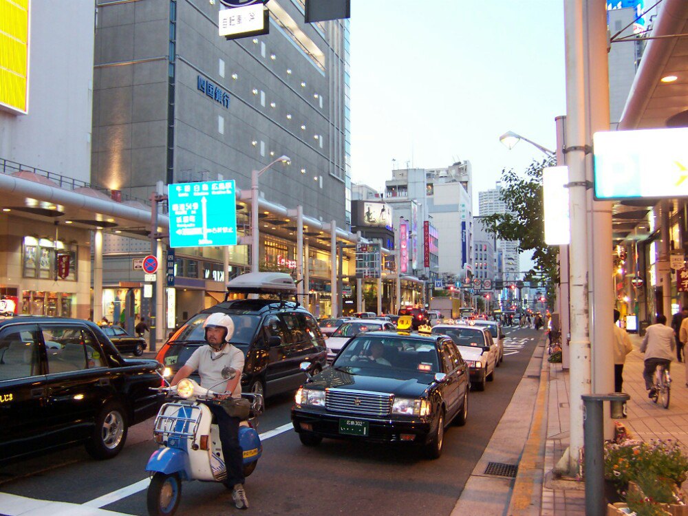 广岛市是日本战后重建的一座城市,因为二战太平洋战争美国向日本广岛