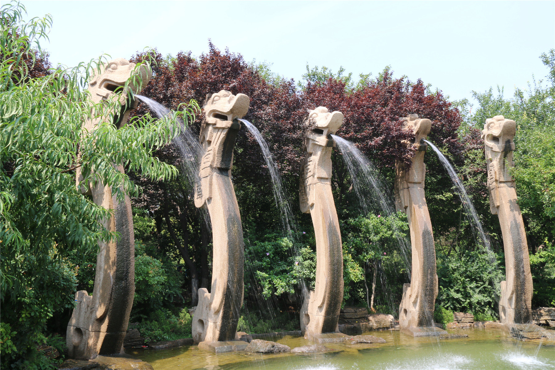 济南五龙潭风景区