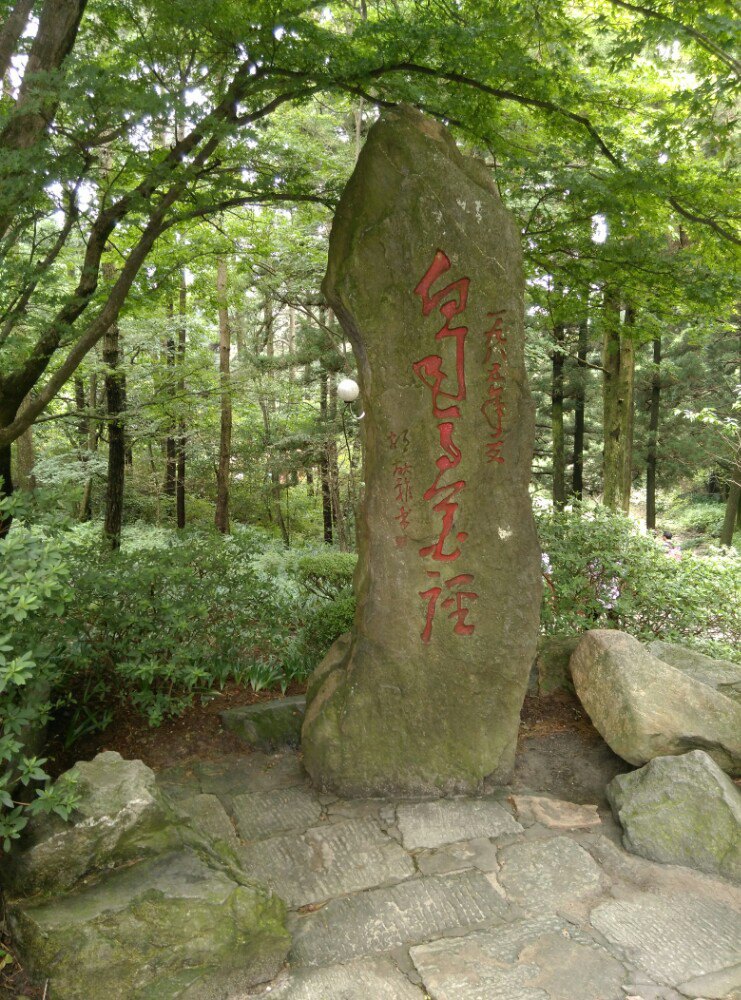 【携程攻略】庐山风景区花径景点,人间四月芳菲尽,山.